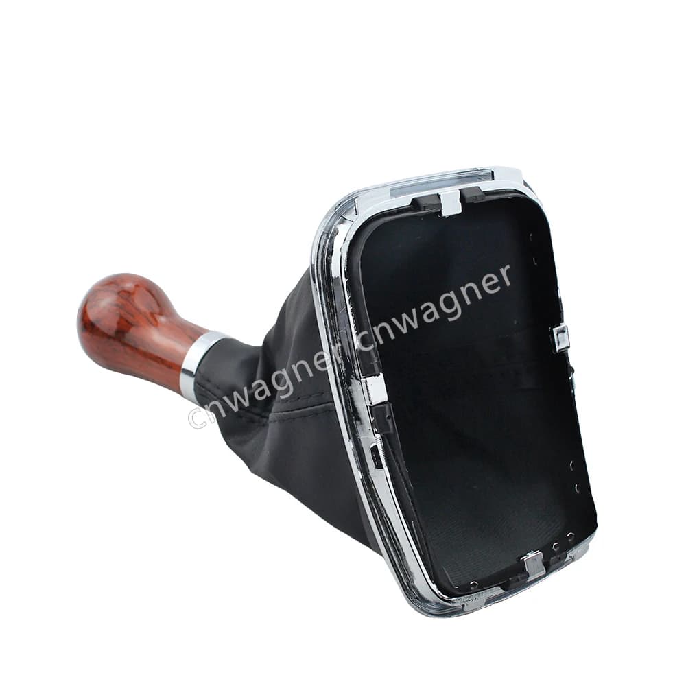 Pommeau de levier de vitesse en Grain de bois, 12mm, manette de vitesse, botte Gaitor pour Volkswage