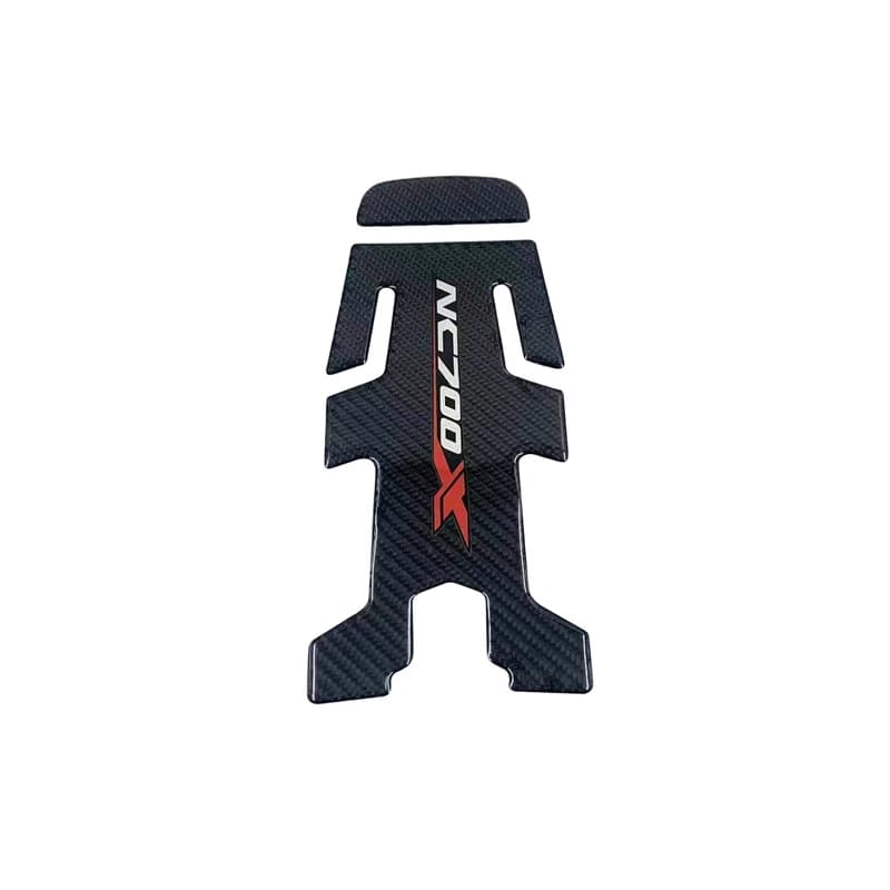 Accessoires de moto en Fiber de carbone, tampon de réservoir d'huile, de carburant, autocollant de p