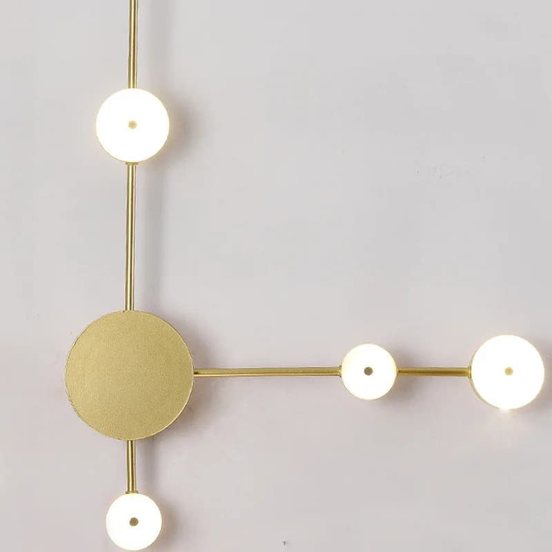 Applique Murale LED au Design Moderne et Créatif, Luminaire Décoratif d'Nik, Idéal pour un Salon, un
