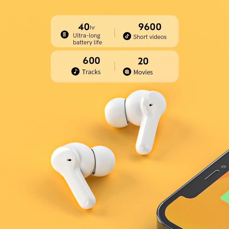 QCY – écouteurs sans fil Bluetooth T13, écouteurs TWS, 4 Microphones, ENC HD, charge rapide, command