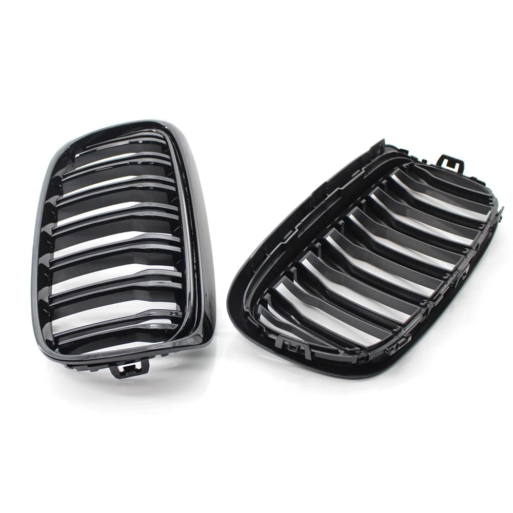 Grille de pare-chocs avant en maille ABS noire pour BMW, série 2, F45, 5 sièges, Active Tourer, 7 si