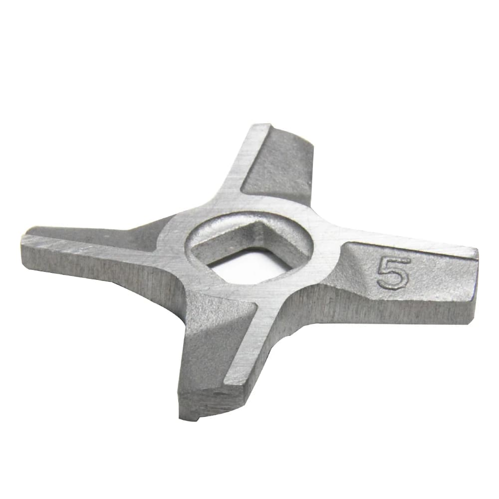 Couteau hachoir à viande Double face 2 pièces # 5 lames pour Bosch MFW22010 3502W 3630A CNFW3A Zelme
