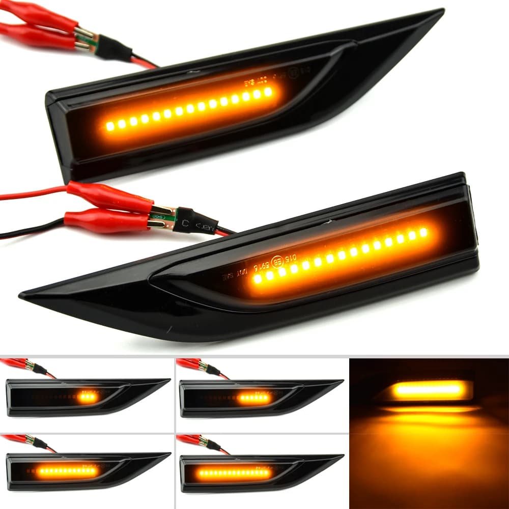 Clignotant latéral dynamique à LED, indicateur clignotant, VW, Volkswagen Transporter, T6, Multivan,