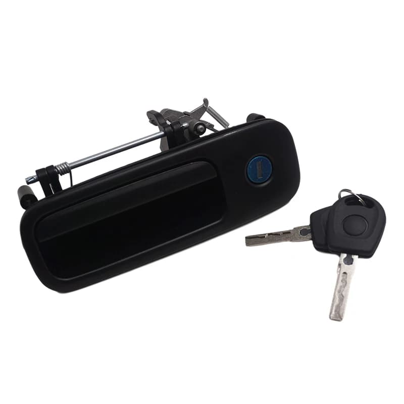 Nouvelle poignée de porte arrière extérieure avec serrure, 2 clés, 1J6827565B 1J6827297G pour VW Gol