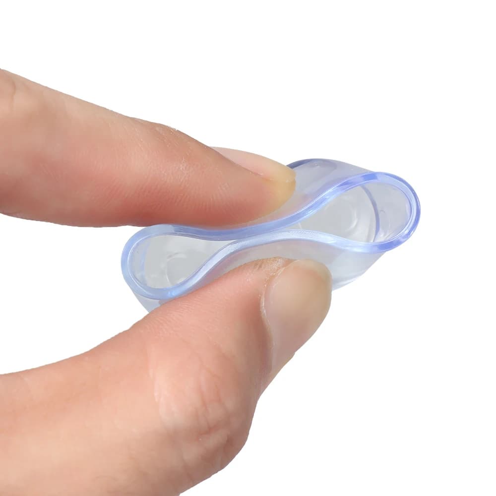 Embouts de pieds de chaise ovales coordonnants, coussinets de protection des pieds, abati eur de meu