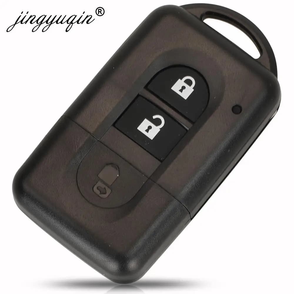 Jingyuqin-Clé télécommande sans clé, 433MHz ID46/4D60, pour Nissan X-trail Qashqai atofinder Micra N