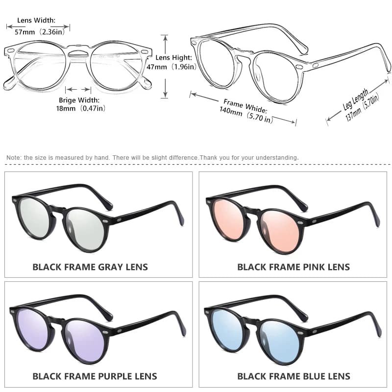 Cooldarer-Lunettes de soleil photochromiques unisexe, verres polarisés, pour la conduite, petit verr
