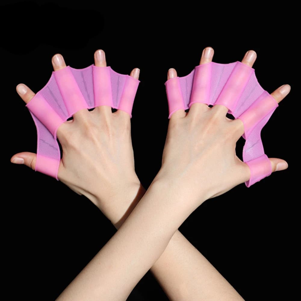 Palmes de natation en silicone pour hommes femmes et enfants, palmes palmées, gants palmées, équipem