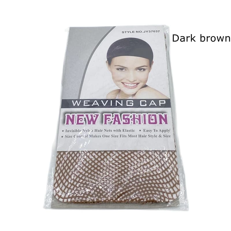 Bonnet de perruque élastique extensible pour femme, filet à cheveux, bonnet de tissage en maille, ha