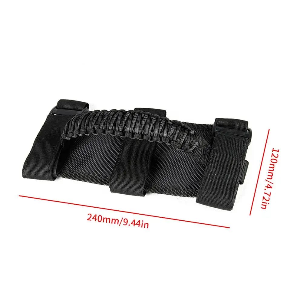 Pour Jeep Wrangler CY YJ TJ JK JKU JL JLU & Gladiator JT 1955-2024 + poignées de maintien de barre d
