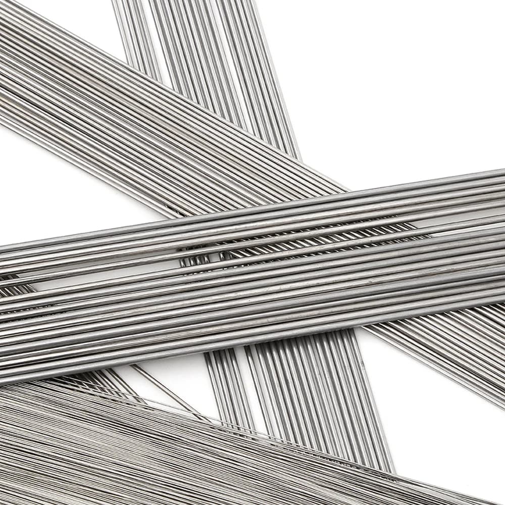 20 pièces 50CM fil à ressort en acier inoxydable fil dur fil dur complet fil droit 0.2-3MM fil d'aci
