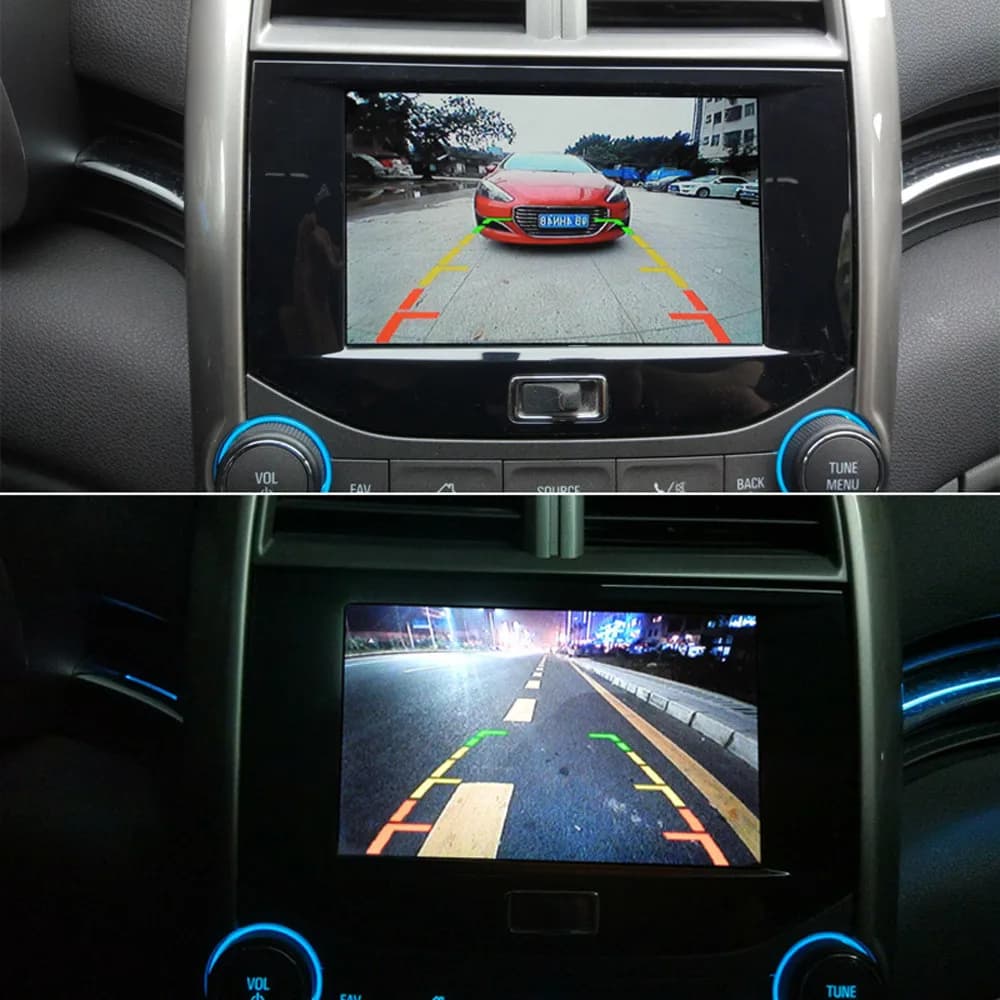 Nouveau Caméra de recul de voiture avancée, caméra infrarouge avant et de recul, vision nocturne, mo
