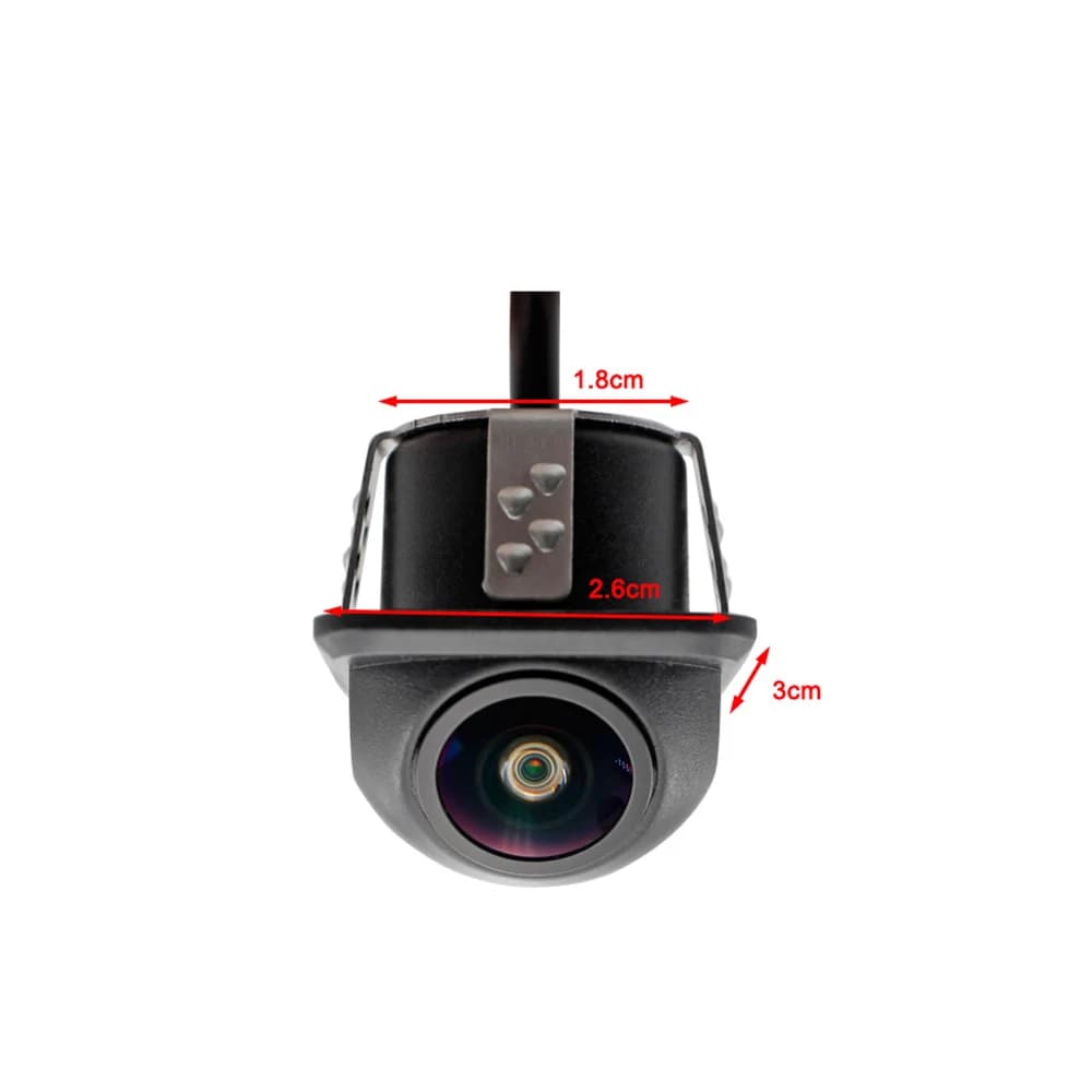 Smartour-Caméra de recul CVBS pour tous les moniteurs DVD Android, vision nocturne, lentille fisheye