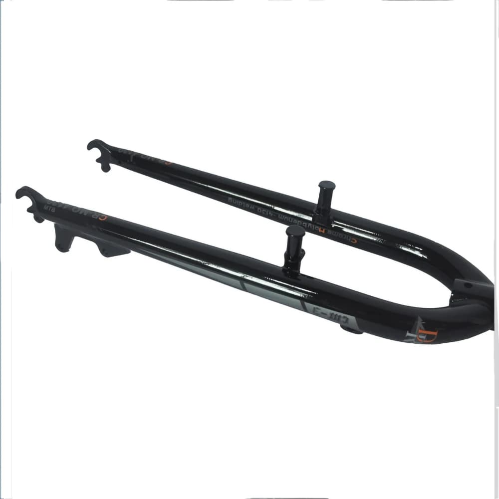 26/27.5ER DARKROCK CM-3 /CM-5 cr-mo Steels fourche avant 28.6mm disque et V frein vtt fourche rigide