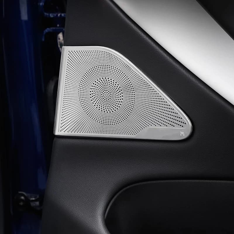 Autocollant de couverture décorative pour haut-parleur de porte, pour Tesla modèle 3 2019 2020 2021,