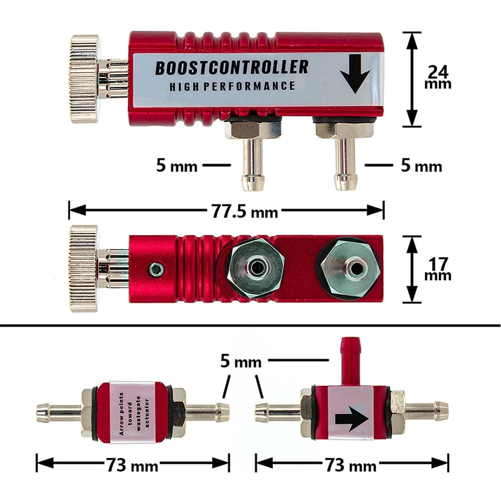 Kit de contrôleur de surpression Turbo manuel, réglable, universel, 1-30 PSI, contrôle de Booster en