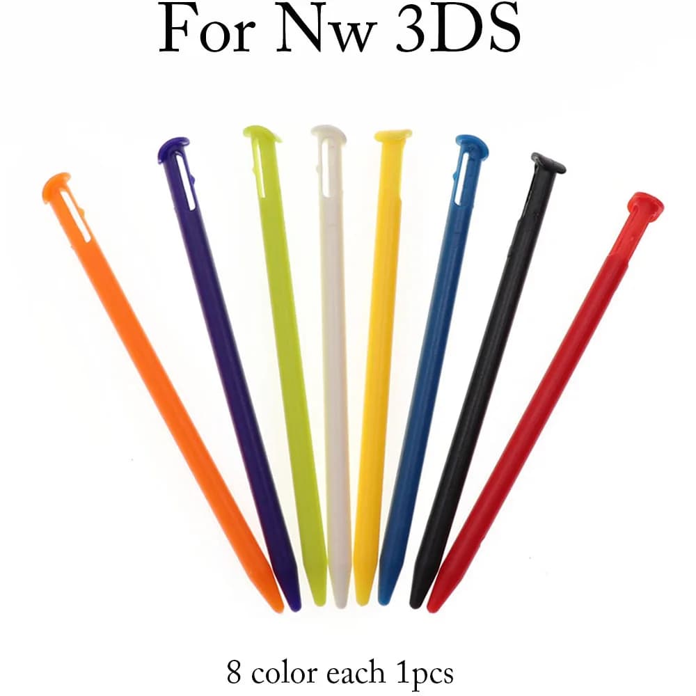 Stylet à écran tactile en plastique et métal pour console de jeu Nintendo, stylo pour 3DS, 2DS, XL, 