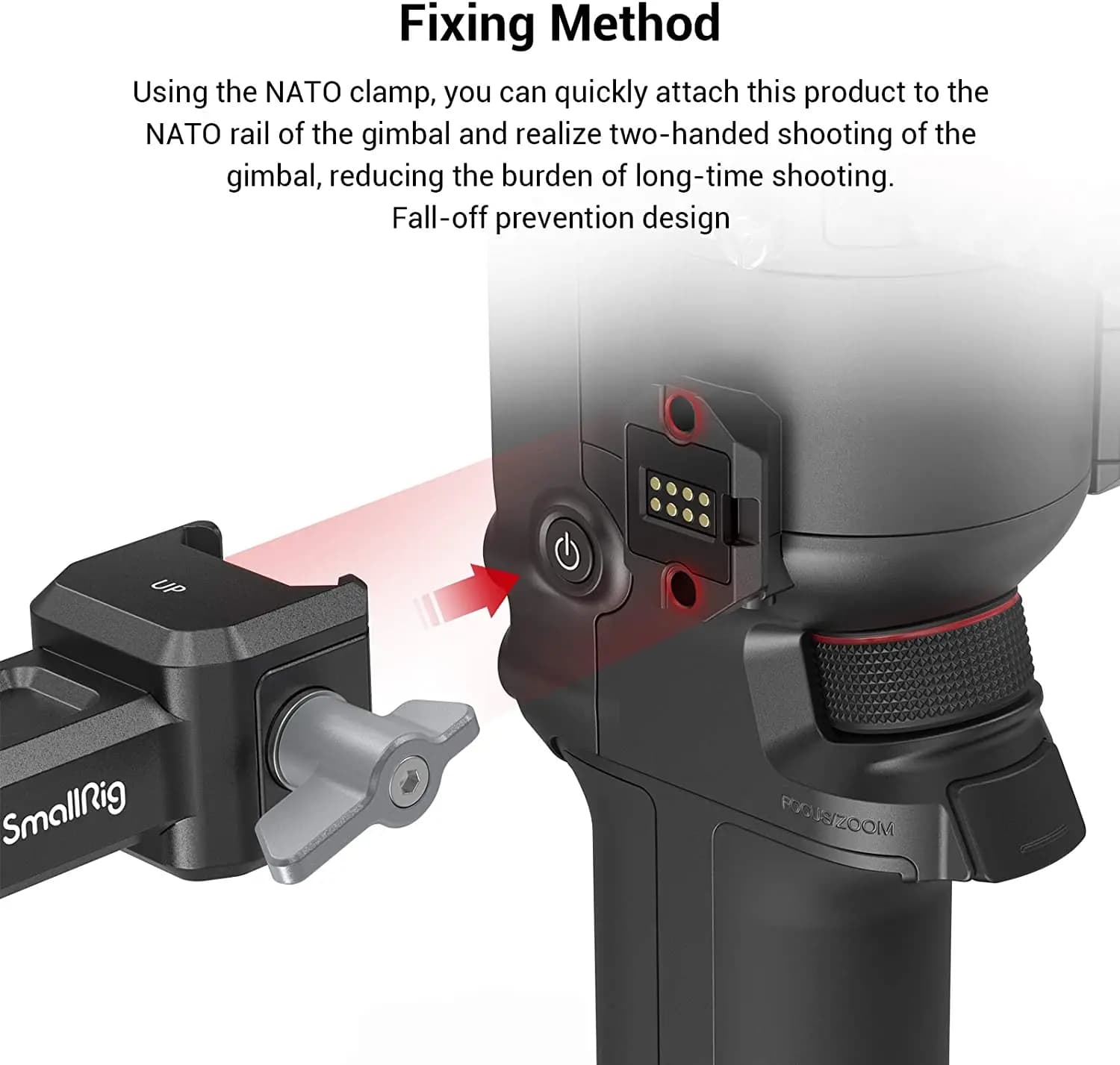 SMALLRIG – sangle de poignée réglable, double poignée pour DJI RS3/RS3 Pro/RS4 Pro, stabilisateur de