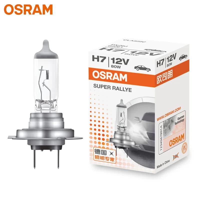 OSRAM Original H1 H4 H3 H7 12V Auto Standard lampe 3200K tête antibrouillard 55W 80W 100W voiture am