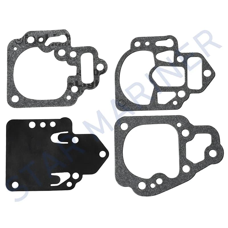 Kit de joint et de diaphragme de carburateur, pour Mercury Many 6 8 9.9 10 15 20 25 HP, moteur hors-