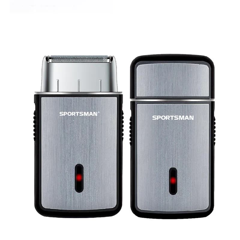 Mini rasoir électrique pour hommes, rasoir Portable multifonctionnel, couteau à barbe, chargeur USB,