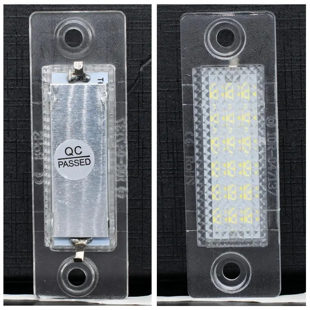 Lampe LED blanche Canbus pour plaque d'immatriculation, 2 pièces, pour VW TRANSPORTER T5 CADDY TOURA