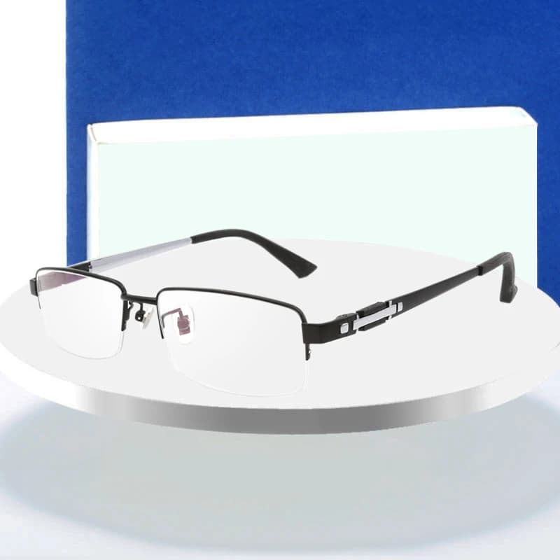 Monture de lunettes optiques pour hommes, lunettes pour contrevenants, lunettes de vision, 8001