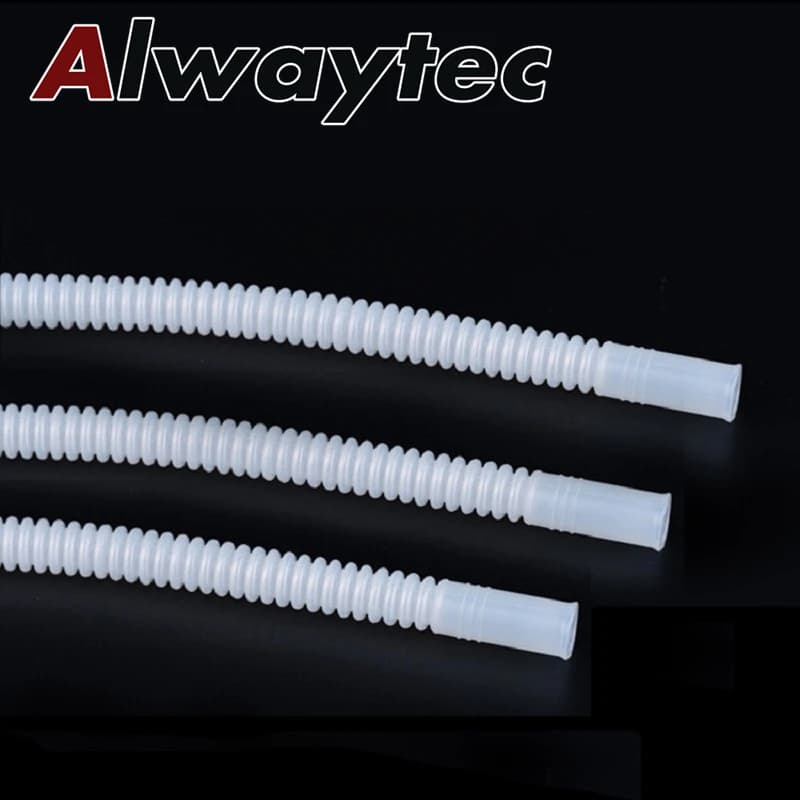 Spécial pour pompe à carburant ID8, Tube en Nylon ondulé noir ou blanc, tuyau Flexible Compatible au