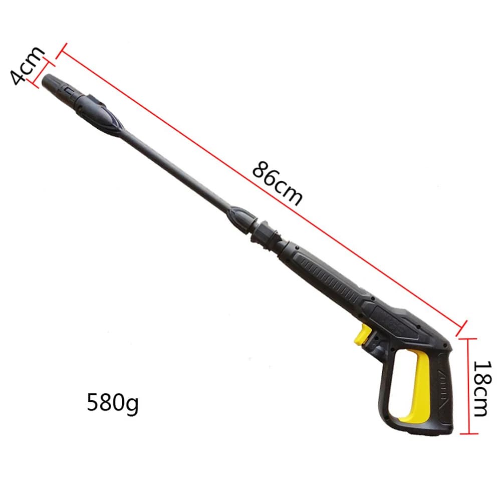 Pistolet de lavage haute pression avec lance jet et lance turbo pour nettoyeur Karcher série K, outi