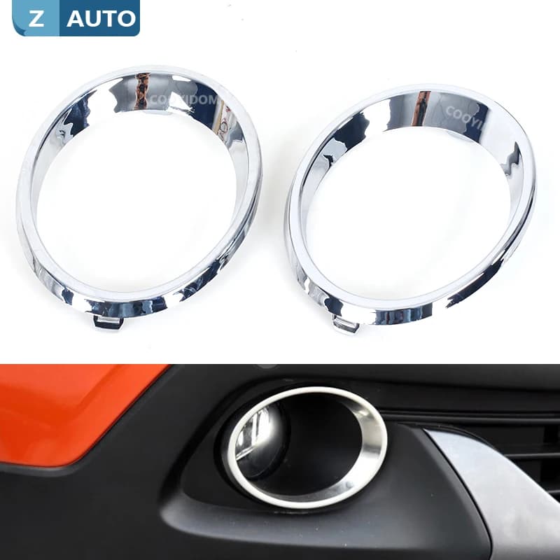 2 pièces pour Renault Kadjar 2016 2017 2018 2020 abat-jour antibrouillard avant de voiture couvercle