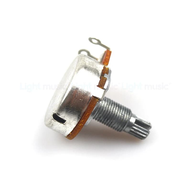 2 pièces A500K/B500K guitare électrique 15mm 18mm arbre fendu potentiomètre conique linéaire Volume 