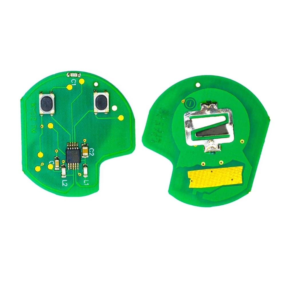 EllYECU-Carte de télécommande pour Suzuki Swift, Fob, 3 Tops, TSApproach, 2005 MHz, ASK 4 Tops, TS00