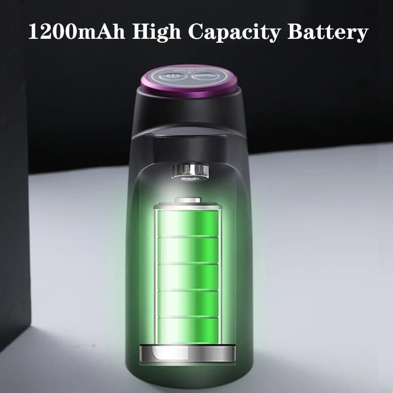 HiPiCok pompe à eau 19 litres distributeur d'eau pour bouteille Mini USB automatique électrique Gall