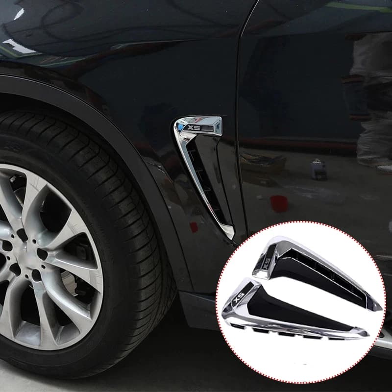 9 Styles d'autocollant de ventilation latérale de voiture, autocollant d'admission de flux d'air de 