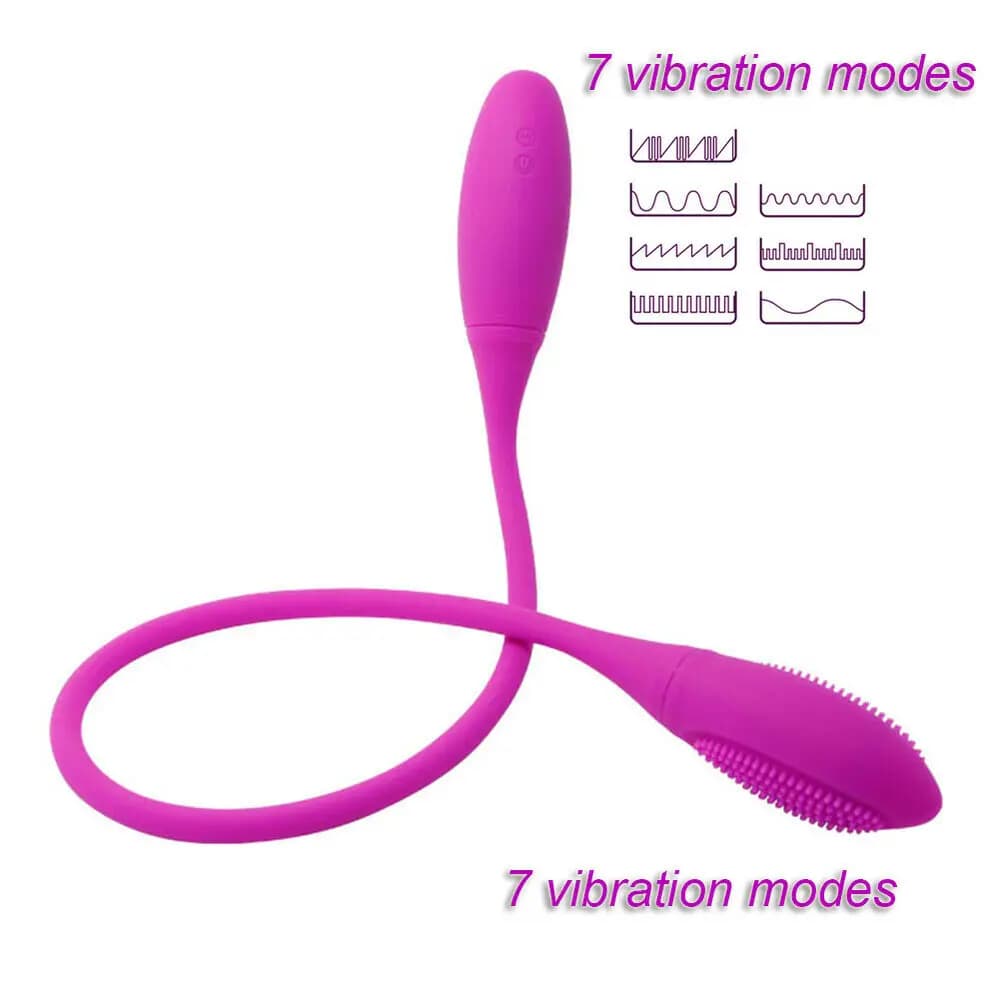 Vibromasseur Pliable à Double Vibration pour Femme, Boules Vaginales, Plug Anal Anal, Jouets Sexuels