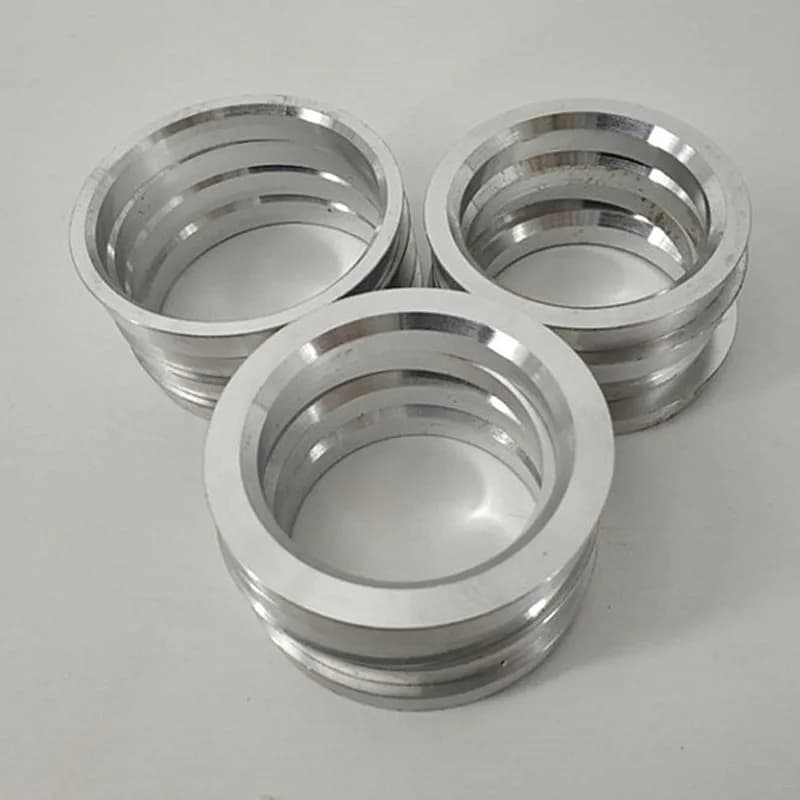 4 pièces/ensemble alésage de roue de voiture collier central moyeu anneaux centraux anneaux de moyeu