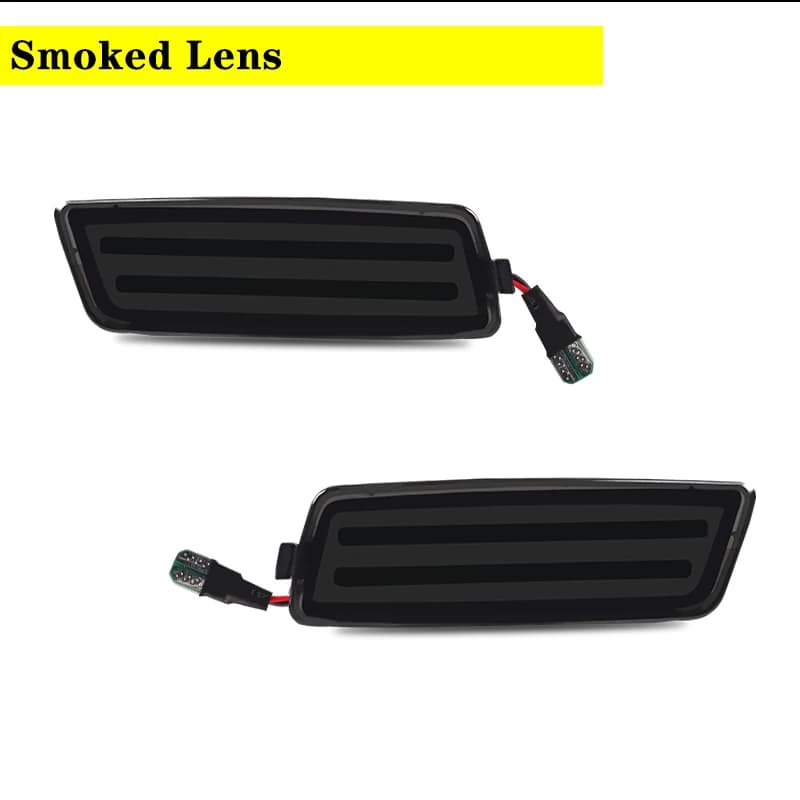 IJDM ambre LED feu de position latéral de pare-chocs pour Volkswagen 2006-2009 MK5 Golf/GTI lapin, 2