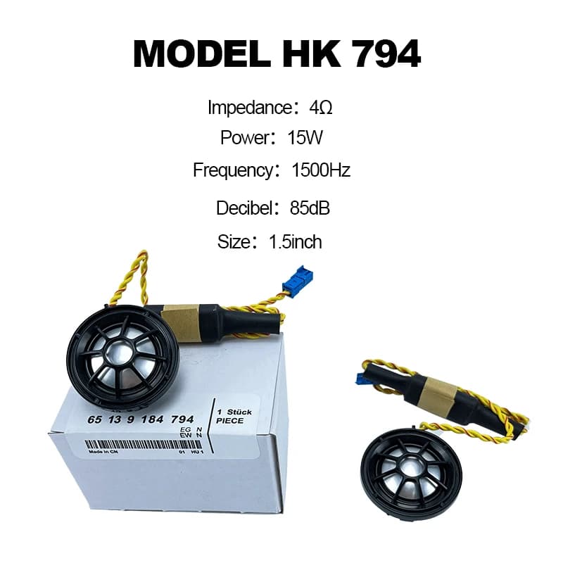 Tweeters de porte de voiture pour BMW, haute qualité, haut-parleurs circulaires, klaxon audio, F10 F