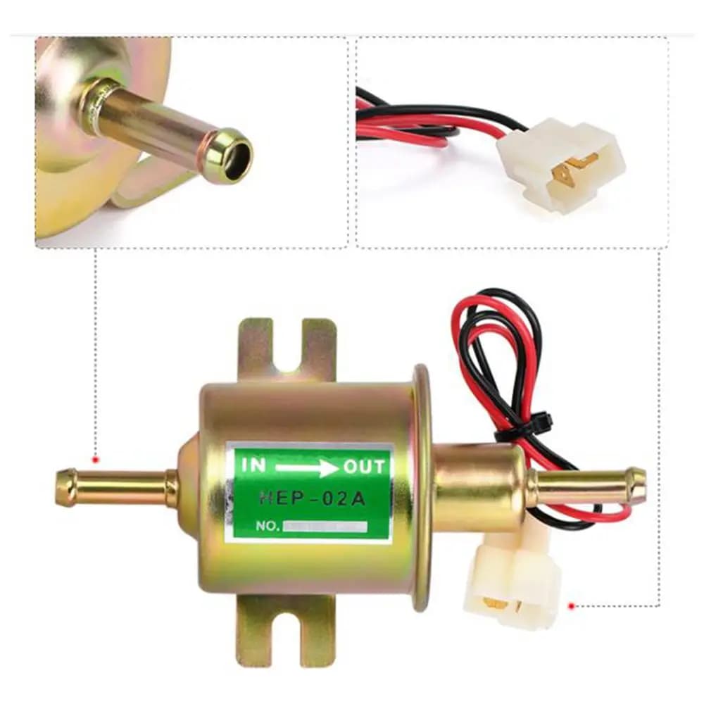 Pompe à carburant électrique universelle 12V/24V, fil de fixation de boulon basse pression, essence 