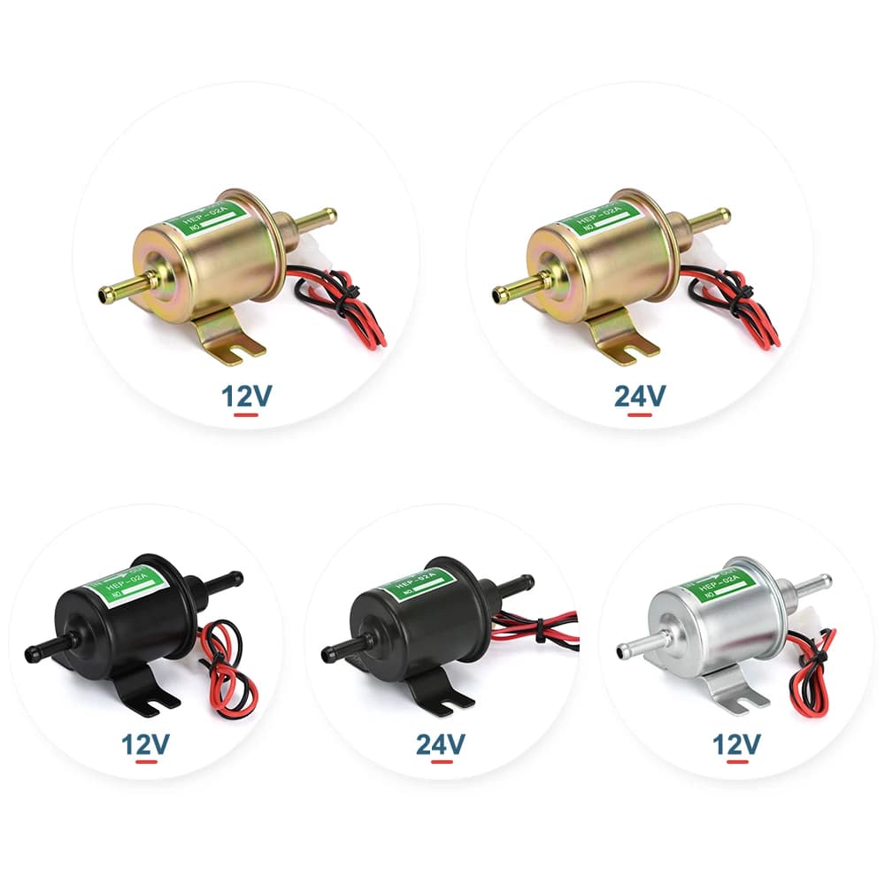 Pompe à carburant électrique universelle basse pression HEP-02A 12V 24V, haute qualité, pour voiture
