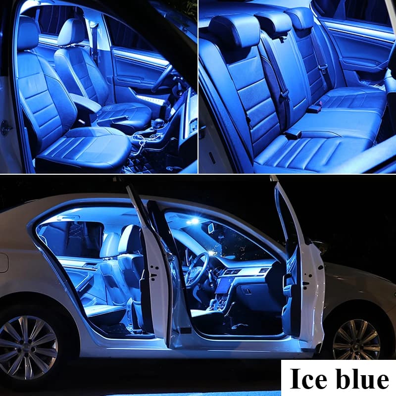 Zoomsee Kit d'éclairage intérieur LED pour Toyota Aygo 2005-2013 2014 2015 2017 2020 2021 Canbus voi
