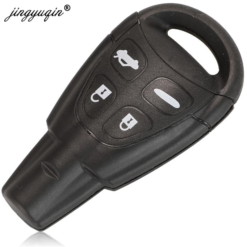 Jingyuqin 434Mhz ID46 4 boutons voiture porte-clés pour SAAB 93 95 9-3 9-5 WF remplacement clé à dis