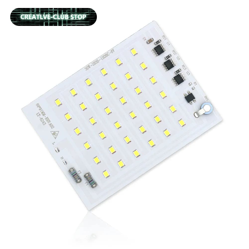 LED COB lampe perle 10W 20W 30W 50W 100W 150W 200W AC 220V Smart IC pas besoin de pilote bricolage p