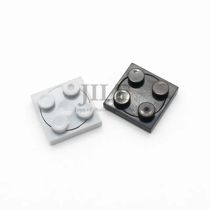 Blocs de construction Moc, plateau tournant 2x2, Base de plaque avec le dessus 3680 3679, briques cr