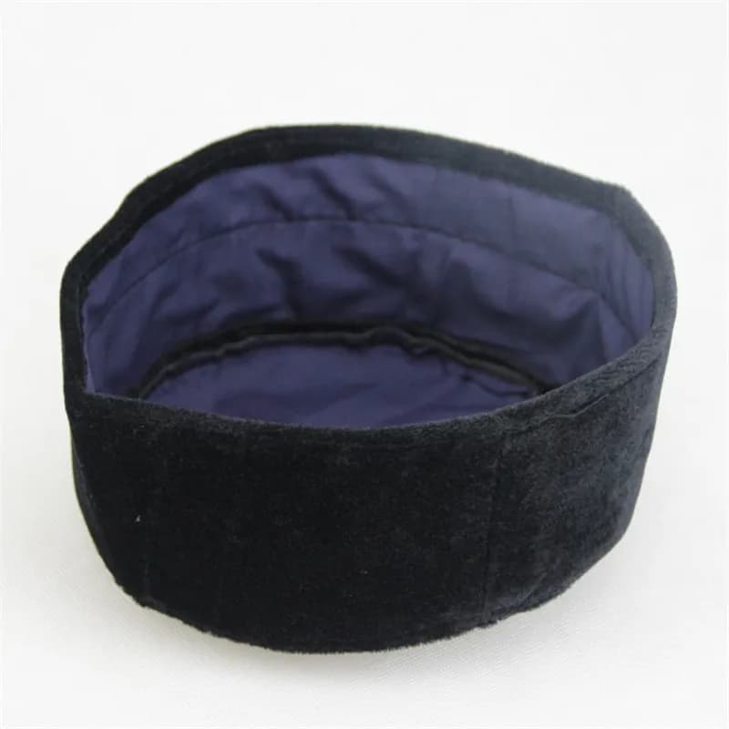Hommes musulmans chapeau hiver chaud velours chapeaux de prière Islam hommes foulard Bonnet islamiqu