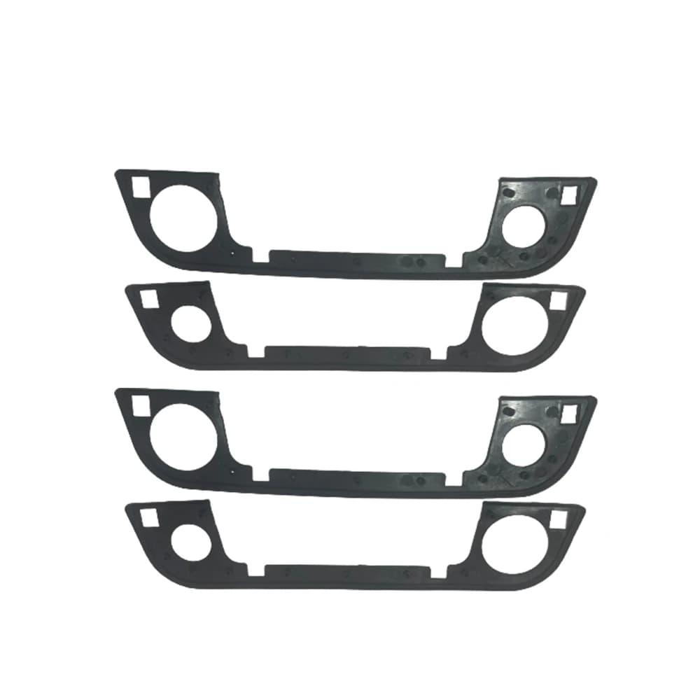 Ensemble extérieur de voiture x4, poignée de porte, joints d'étanchéité en caoutchouc pour BMW série