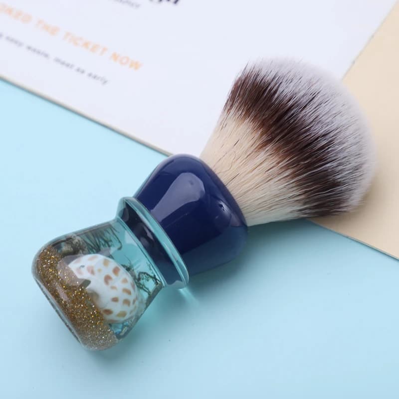 YAQI – brosse de rasage pour hommes, en cheveux synthétiques, 24mm