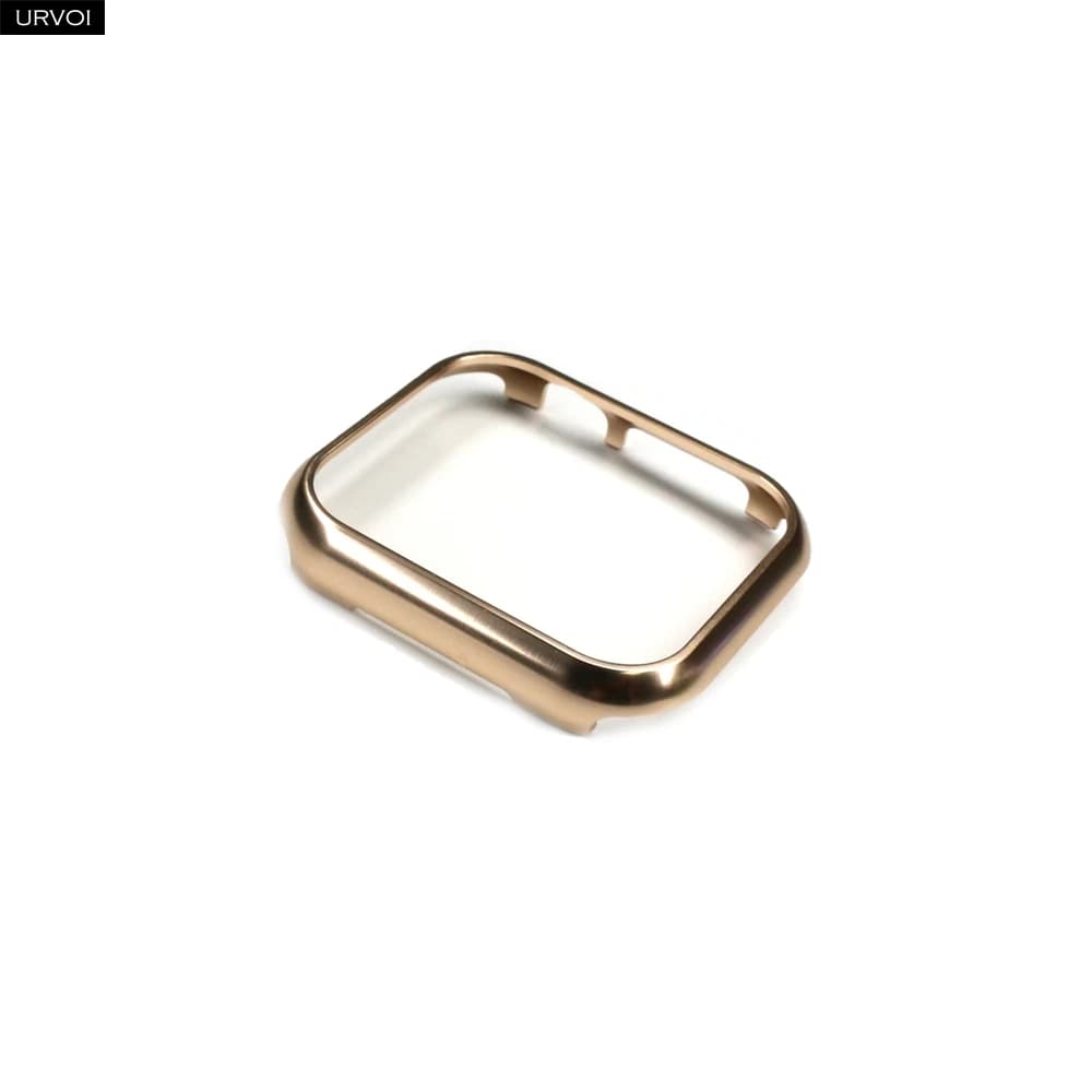 URVOI – boîtier avec cadre en métal brillant, pour Apple Watch Ultra 2 série 10 9 8 7 6 SE, pare-cho