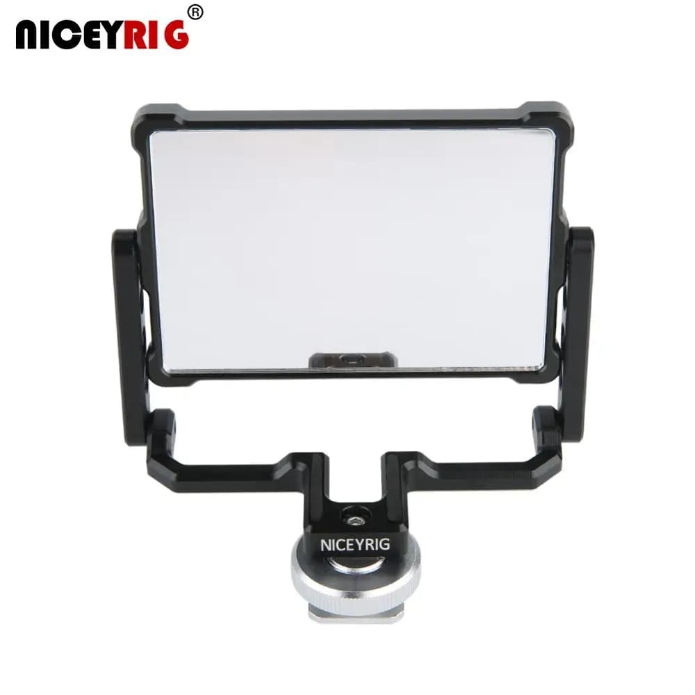 Niceyrig DSLR appareil photo téléphone pliable réalisation de films écran rabattable miroir pour iph