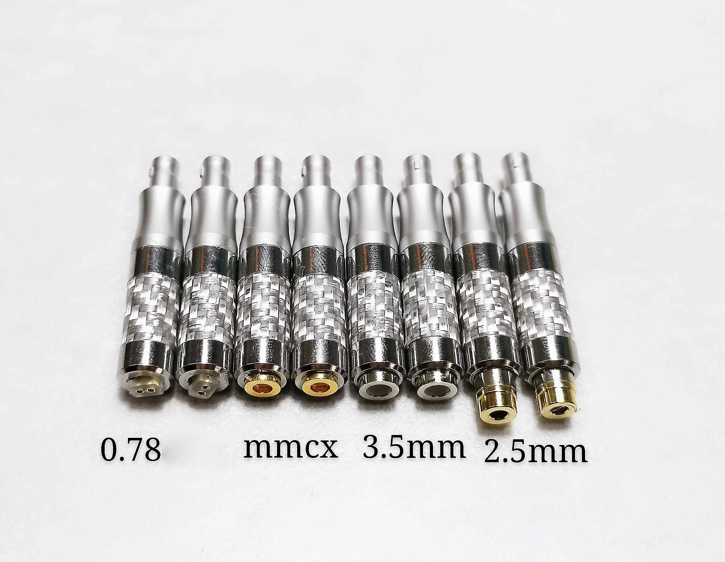 Adaptateur de conversion sans perte pour casque, MMCX/0.78mm/2.5mm/3.5mm/he6 femelle vers HD800 HD80